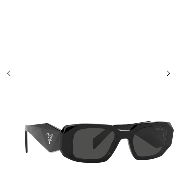 Prada 17WS black sunglasses - Picture 6 of 10